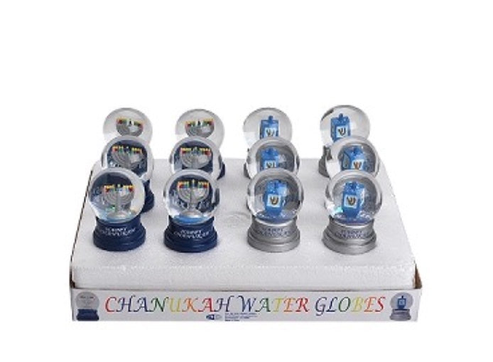 Hanukkah mini water globe