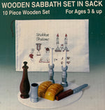 Load image into Gallery viewer, Wooden Sabbath Set in Sack
