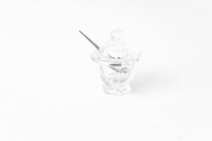 Crystal Honey Jar w/ spoon