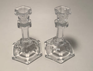 Crystal Candlesticks (close out)