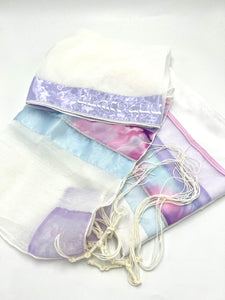 Gabrieli Tallits  pink in sheer or viscose