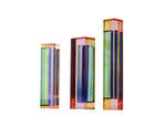 Load image into Gallery viewer, Acrylic Mezuzah Multicolor sized Small,Medium,Large
