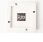 Load image into Gallery viewer, Mosaic Silver Matzah Plate (sale)
