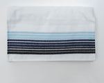 Load image into Gallery viewer, Gabrieli Tallit in Blue and Black Stripe
