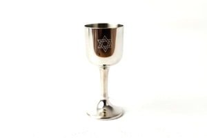 Small Kiddush Cup pewter (close out/final sale)