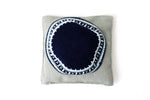 Load image into Gallery viewer, Knit Kippah classic blue
